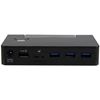 Picture of Startech 3-Port USB 3.0 Hub for  Laptops, Pc & Windows Based Tablets + Fast-Charge Port & Device Stand - Black