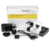 Picture of Startech 3-Port USB 3.0 Hub for  Laptops, Pc & Windows Based Tablets + Fast-Charge Port & Device Stand - Black
